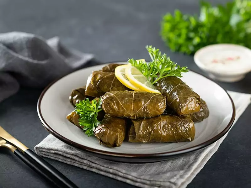 Stuffed Grape Leaves