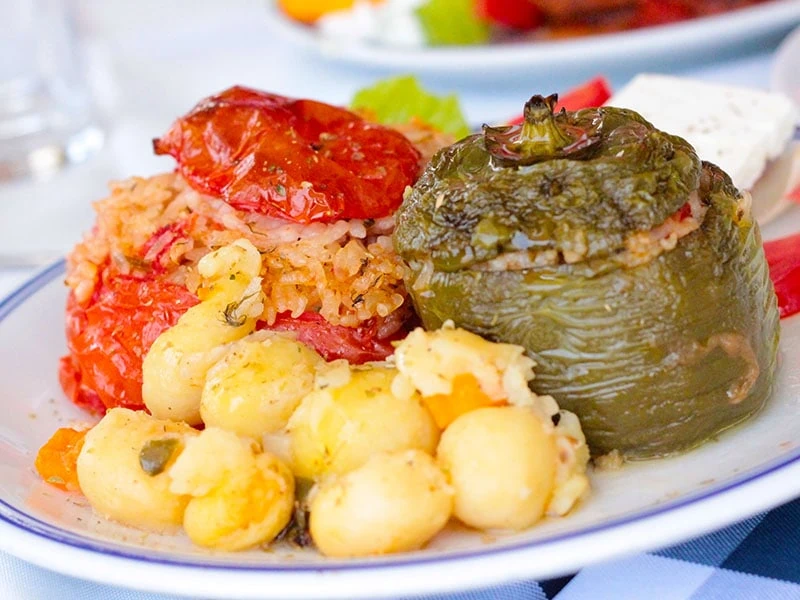 Stuffed Veggies With Rice