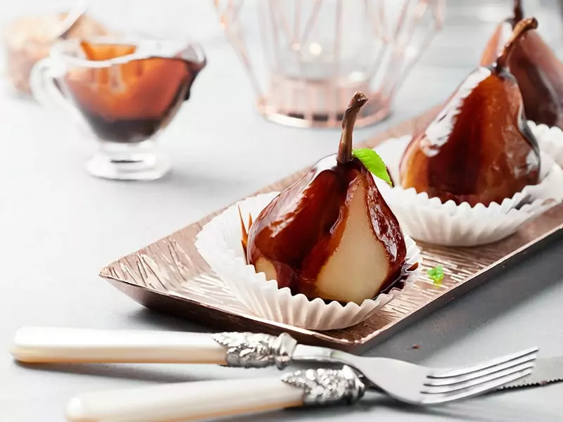 Swiss Chocolate And Pears