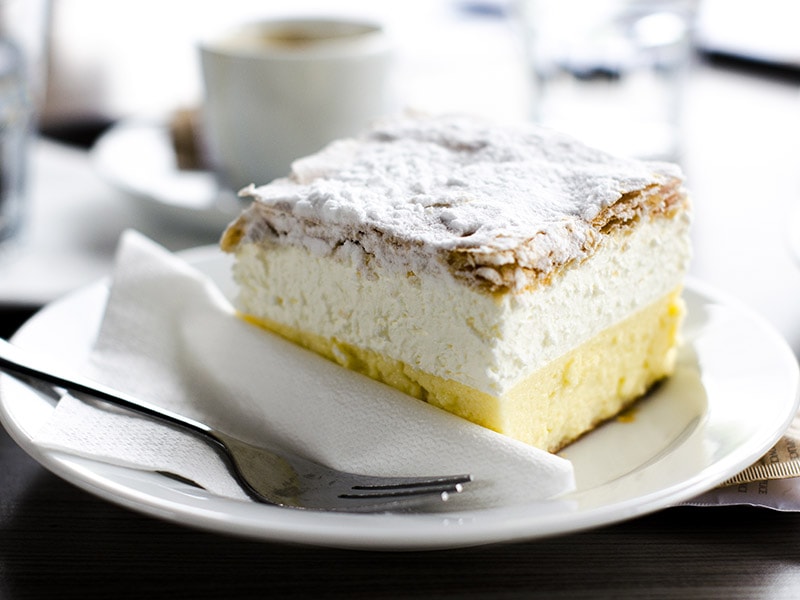 Traditional Slovenian Cream Cake