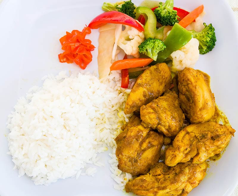 Trinidad Style Curry Chicken