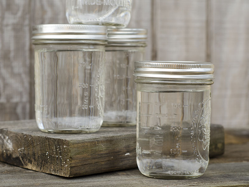 Use Mason Jars