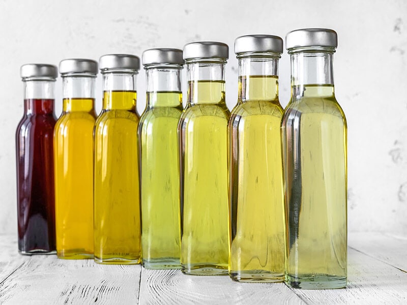 Vegetable Oils Bottles