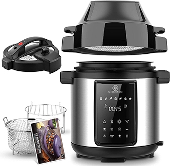 Thomson Tfpc607 6.3-qt. Digital Multi-Use Pressure Cooker and Air Fryer with