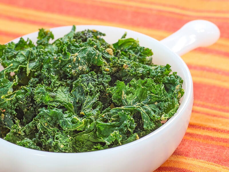 Air Fryer Dried Kale