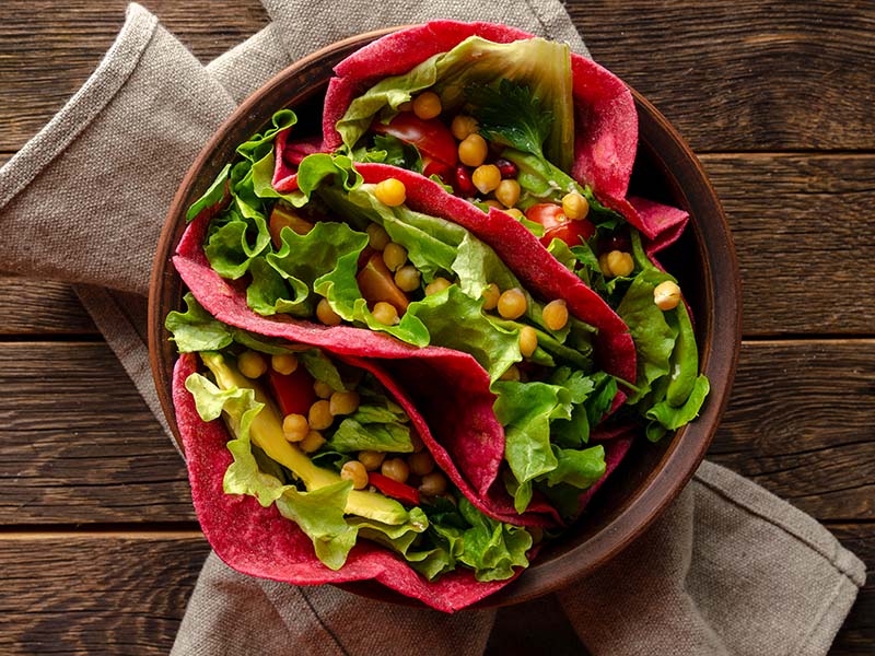 Beetroot Tortillas