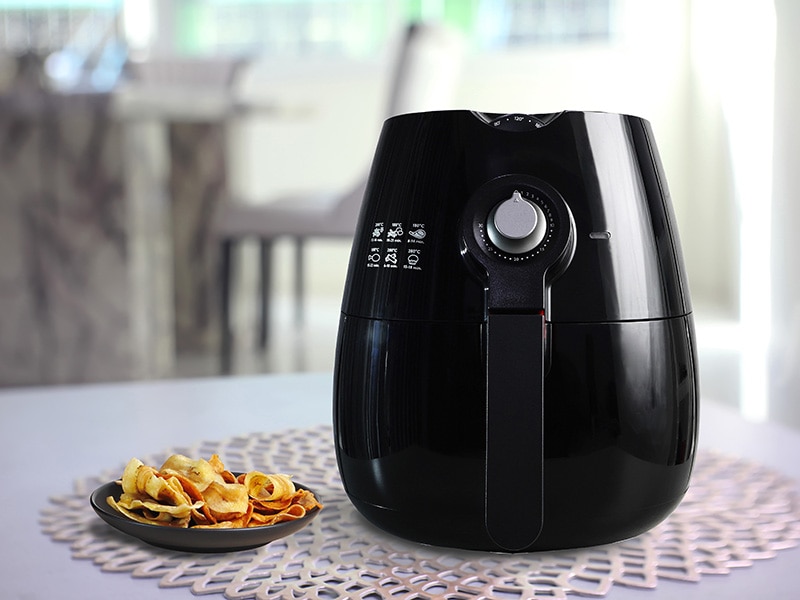 Black Air Fryer Oil