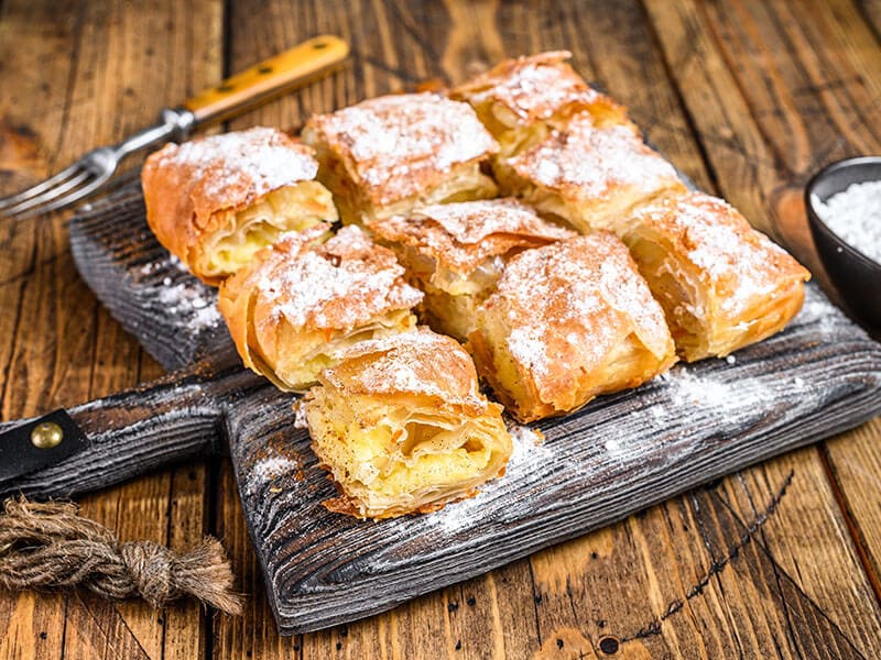Bougatsa Greek Custard