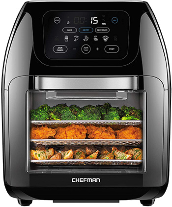 Chefman Multifunctional 10.5 Quart Air Fryer Dehydrator