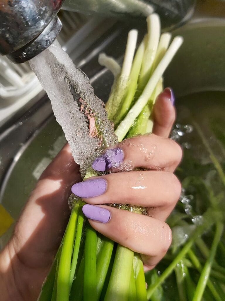 Cleaning Vegetables