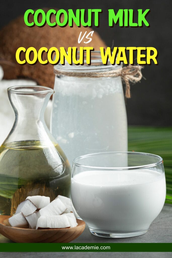 Coconut Milk Vs Coconut Water