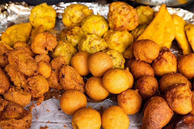Colombian Street Fried Food