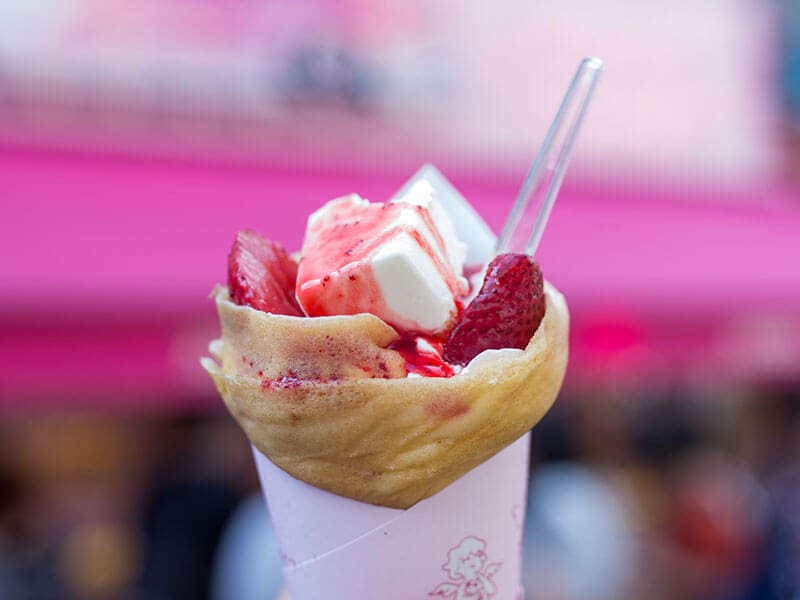 Crepe Strawberry