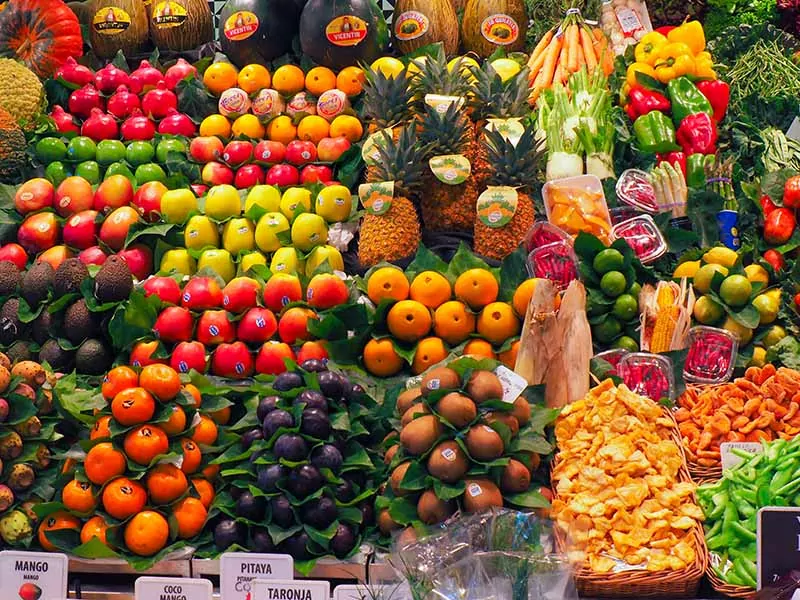 Delicious Fruits Spain