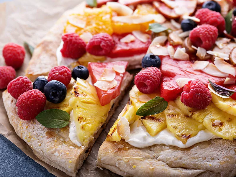 Dessert Pizza Pineapple