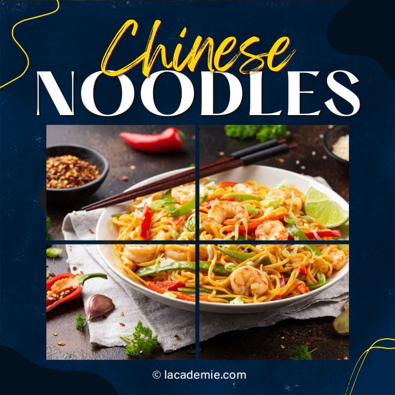 Diverse Chinese Noodles
