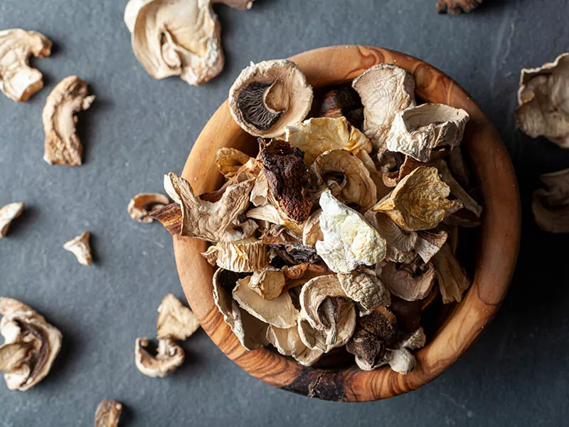 Drying Mushrooms