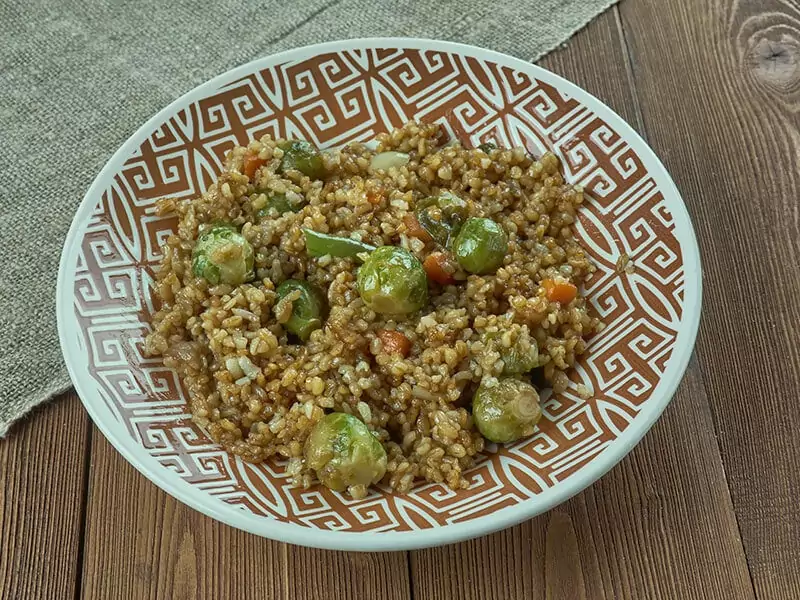 Freekeh Wheat Dish