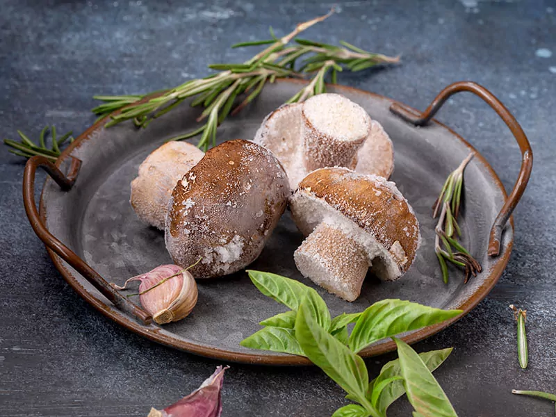 Freezing Mushrooms Is An Excellent Storing