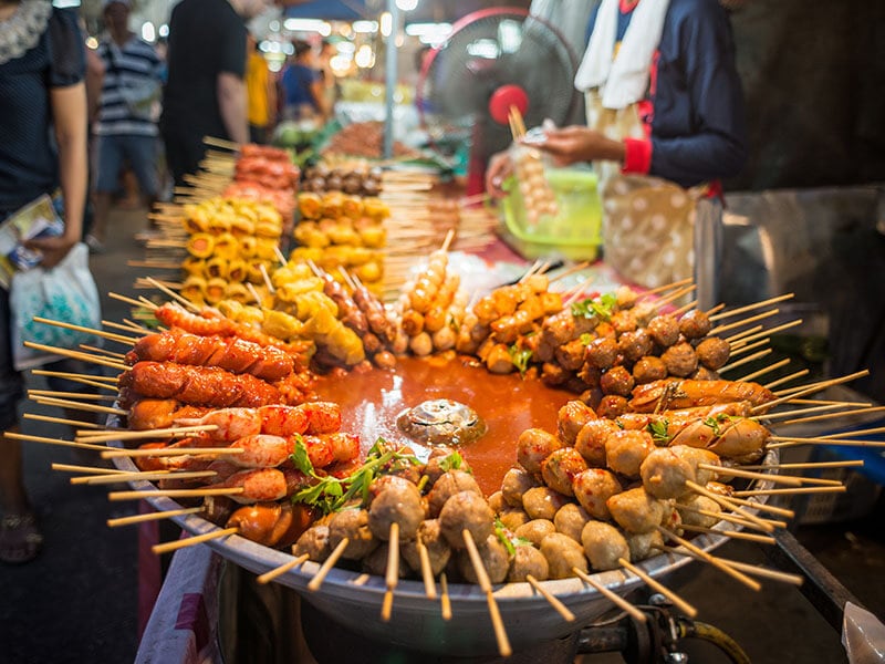 Fried Food Sticks Thai