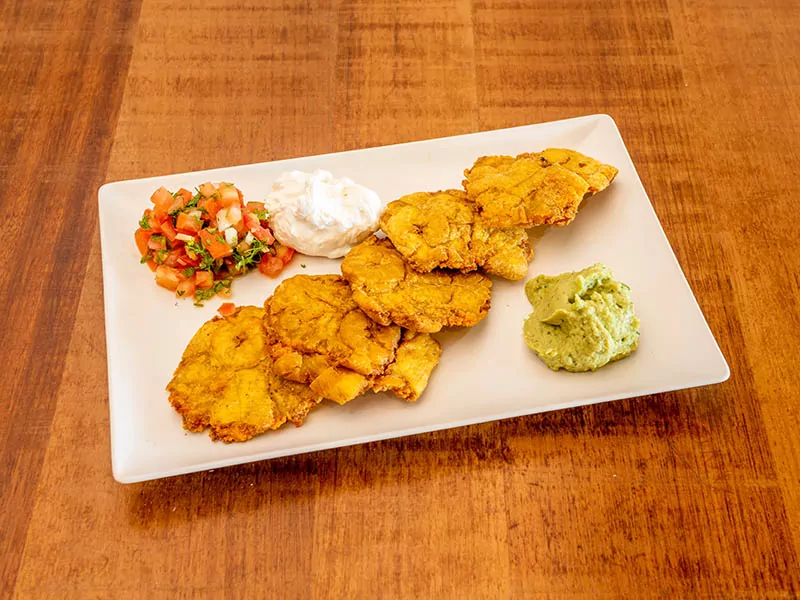 Fried Green Plantains