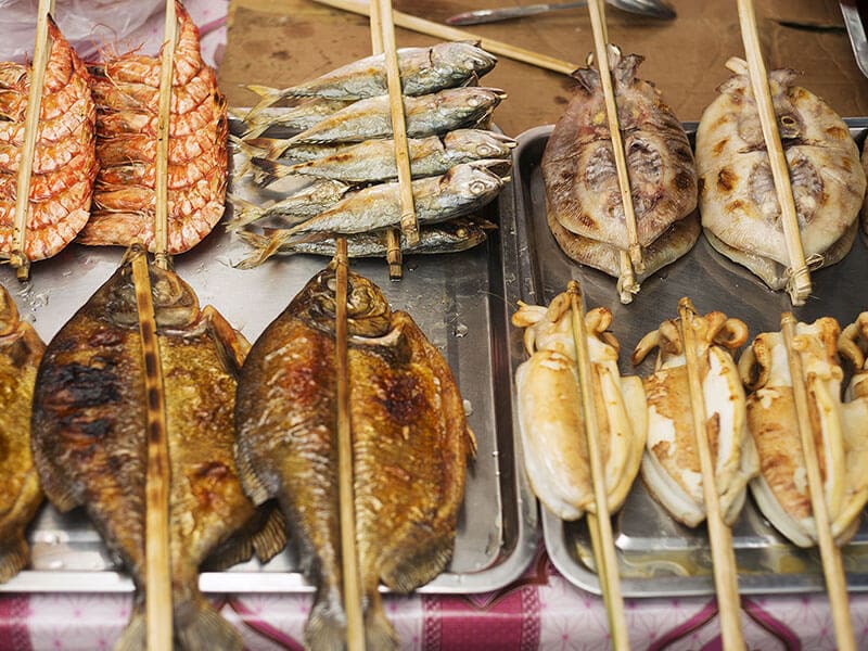 Grilled Seafood