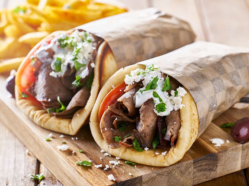 Gyros Meat Sandwich