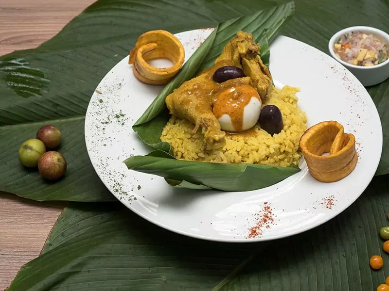 Juanes Yuca Dough With Chicken