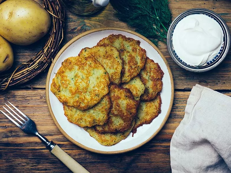 Kartoffelpuffer Potato Pancakes