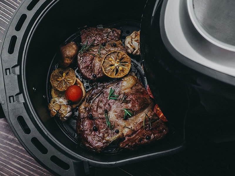 Making Steak With The Air Fryer