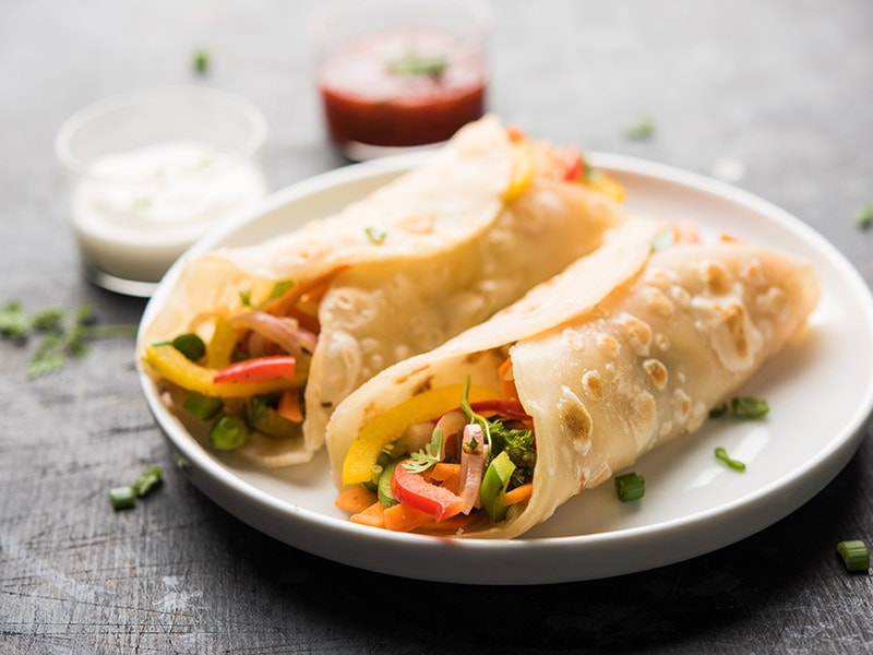 Paneer Kathi Rolls