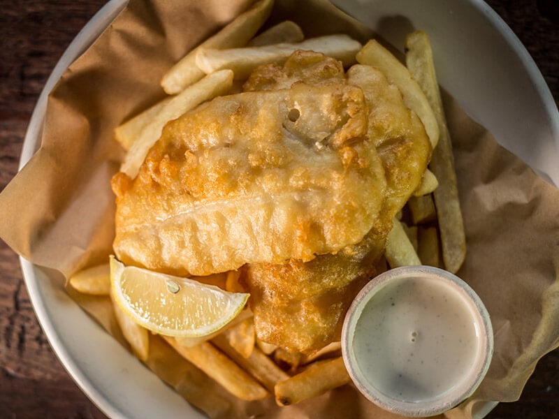 Poisson Frit Et Frites