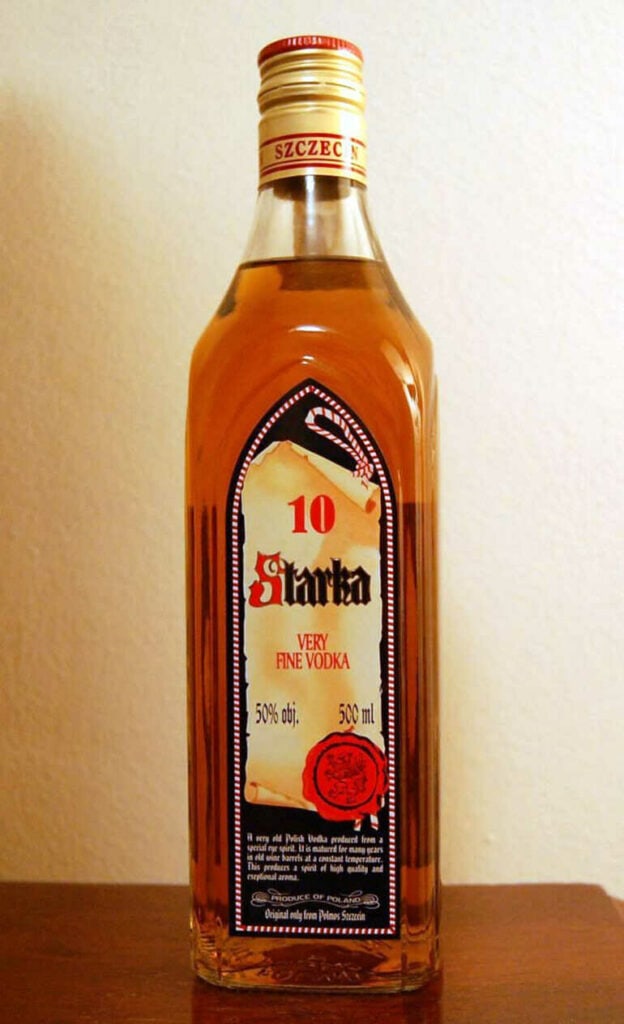 Polish Old Vodka Starka