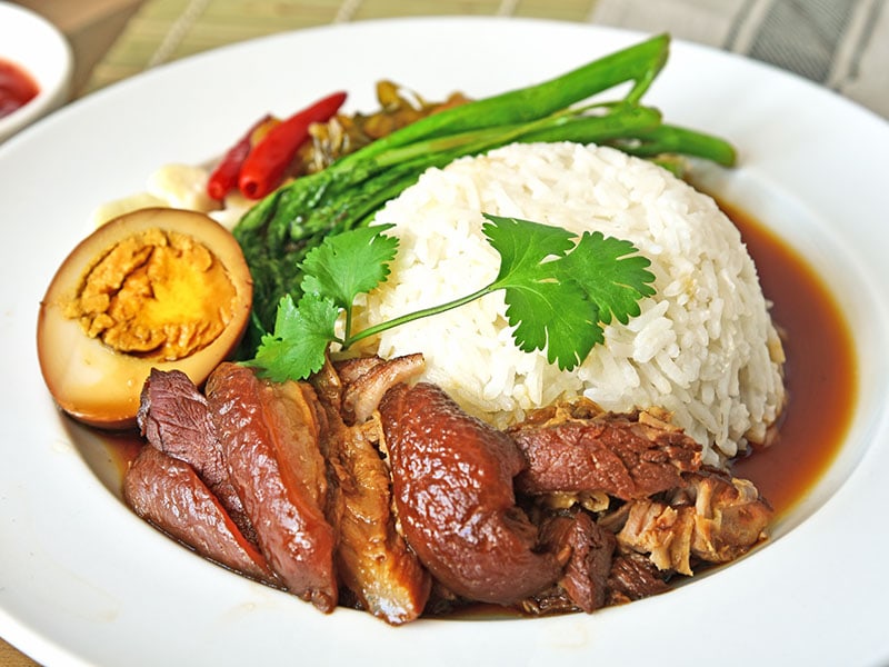 Pork Trotters Rice