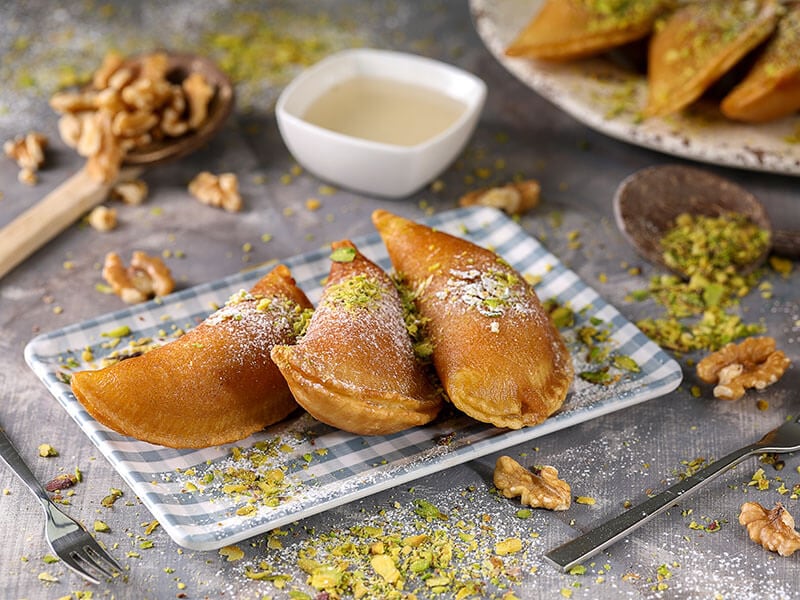 Qatayef Folded Pancakes