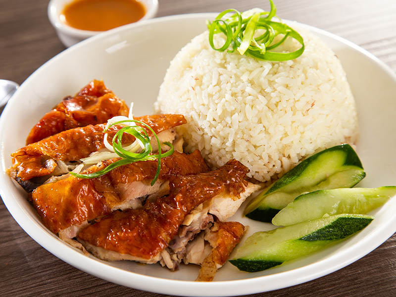 Roast Chicken Rice