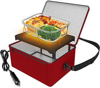 Rottogoon Portable Oven Electric Lunch Box 