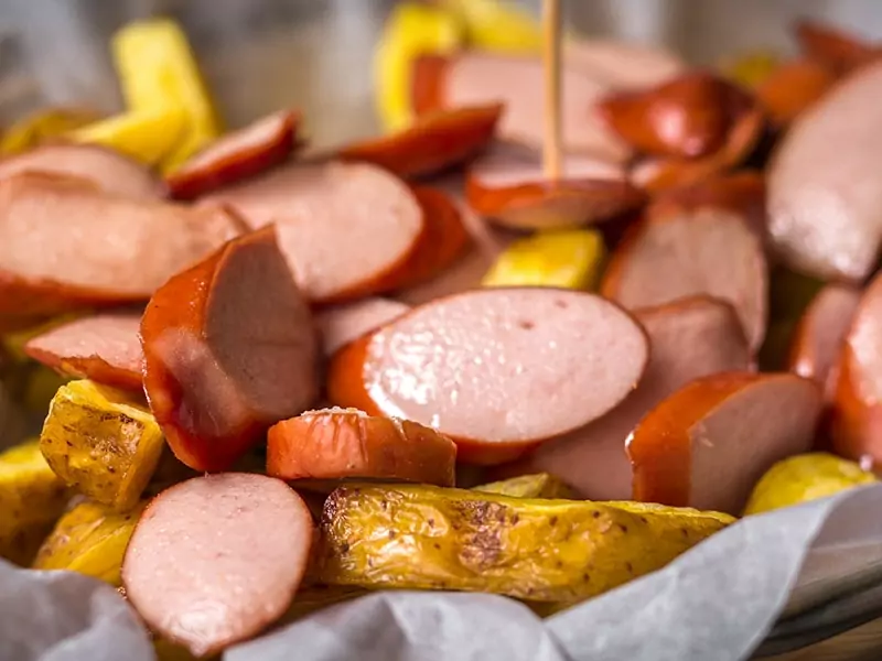 Salchipapas Peruvian Hot Dogs And Fries