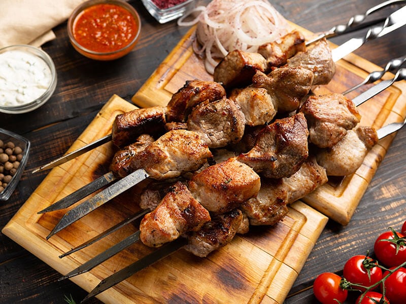 Shashlik Meat Skewer