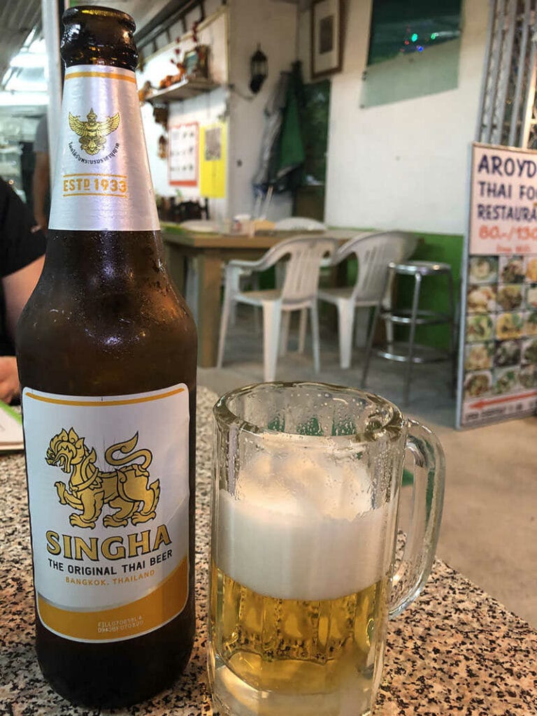 Singha Thai Beer