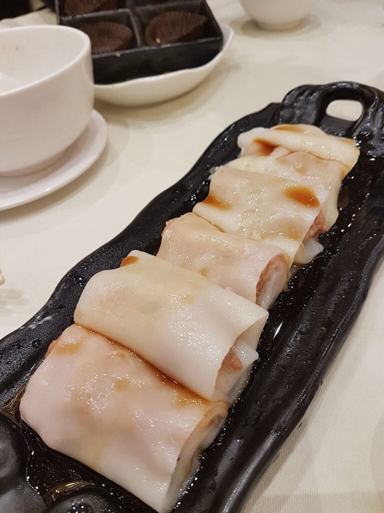 Steamed Rice Noodle Rolls