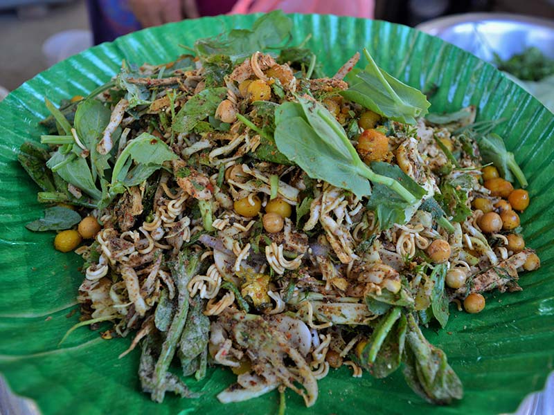 Traditional Manipuri Salad