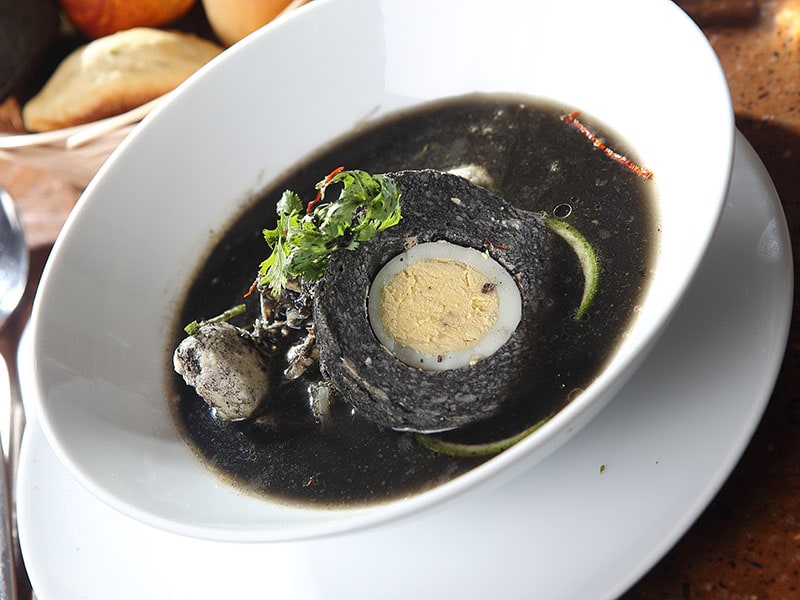Black Stuffing Soup