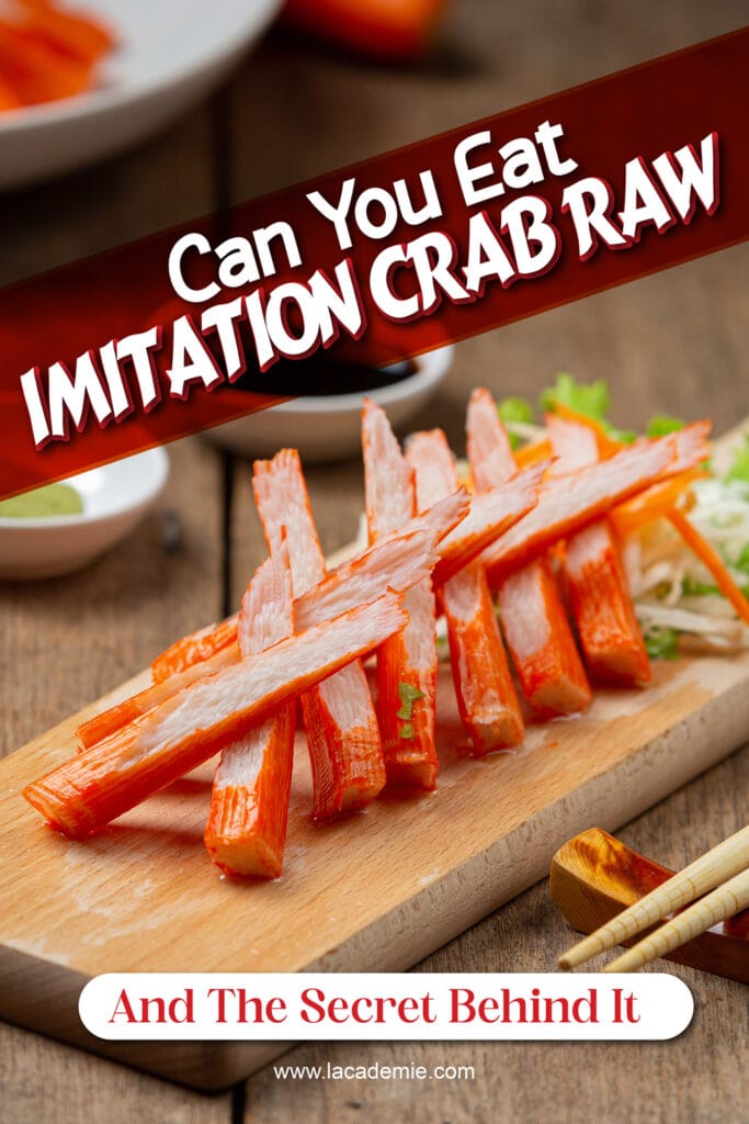 Can You Eat Imitation Crab Raw