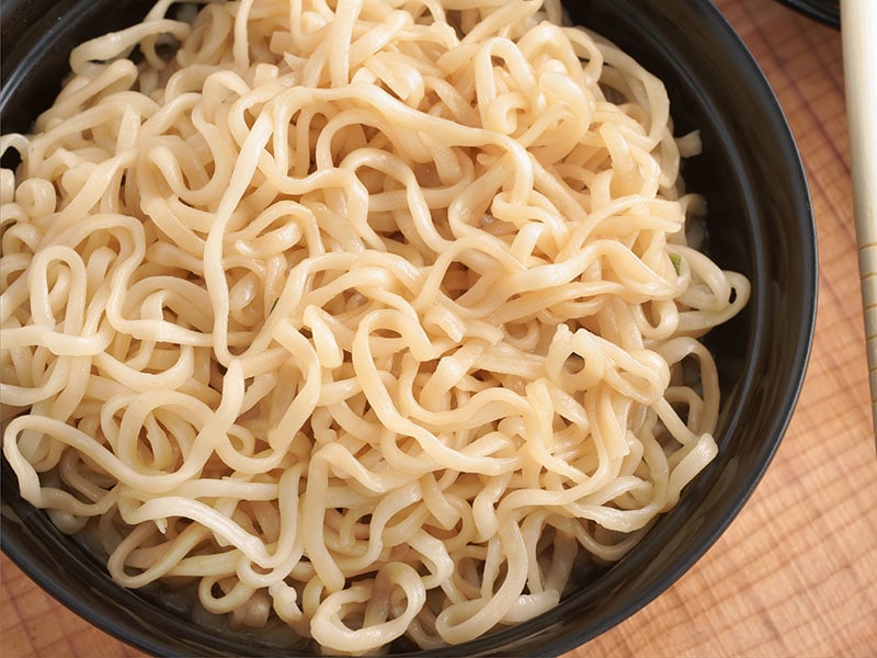 Curved Ramen Noodle
