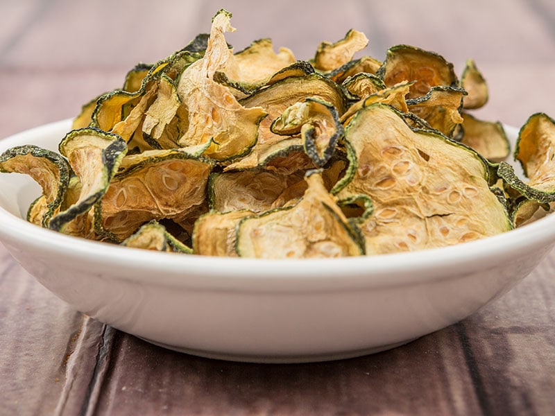 Dehydrating Zucchini