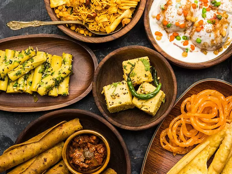 Diversity Of A Gujarati Thali