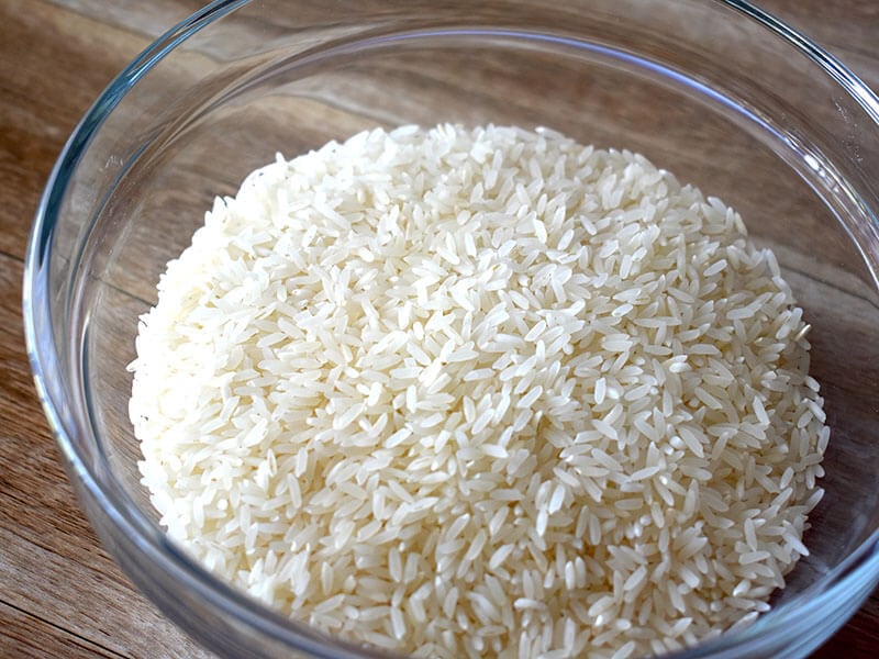 Dry White Rice