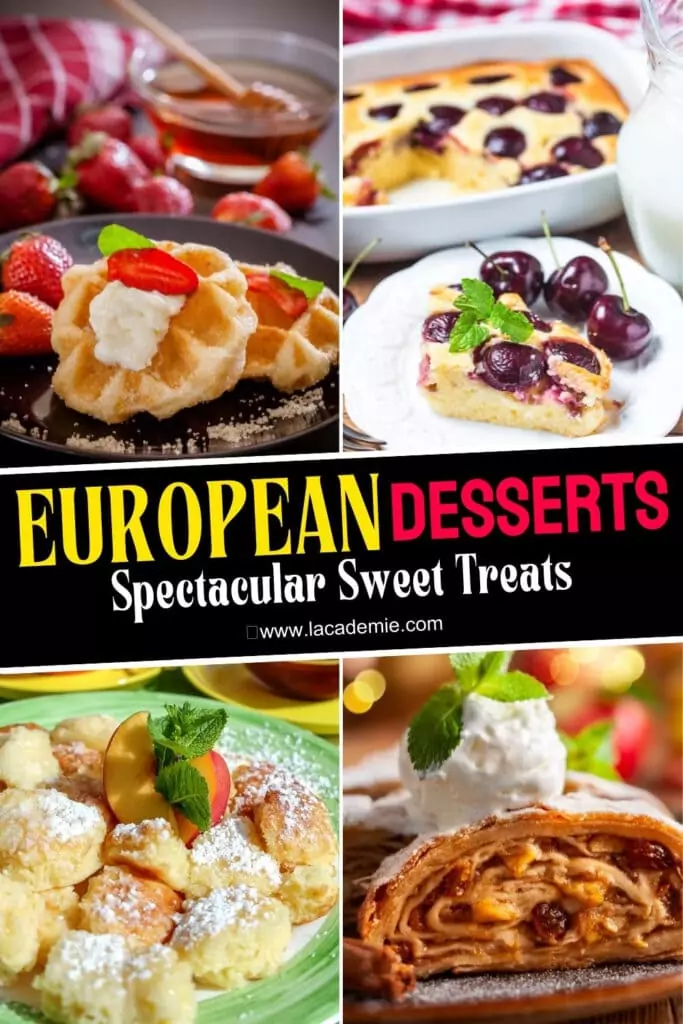 European Desserts