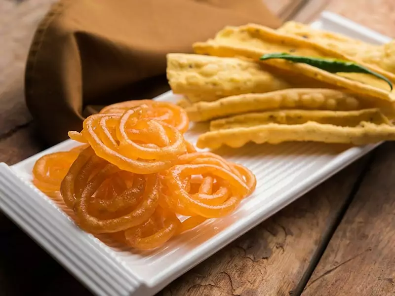 Fafda Sweet Jalebi